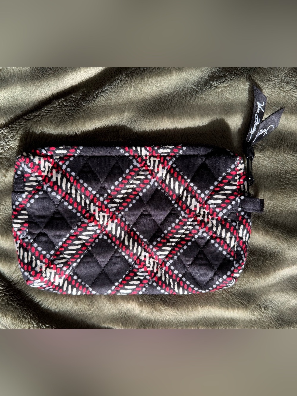 Vera Bradley Minsk Plaid Cosmetic bag